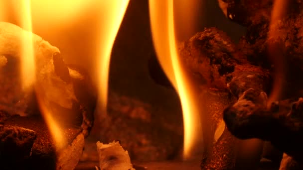 Καίγοντας πυρκαγιά του κόλαση - shot κουκλίτσα - Πλάνα, βίντεο