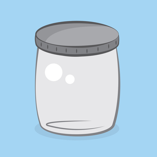 Jar Empty - Vector, Image