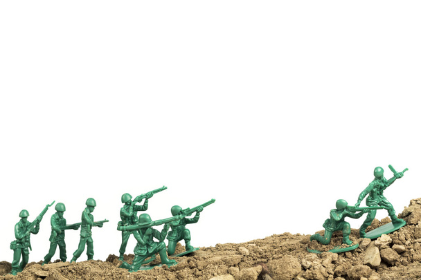 brinquedo soldados guerra
 - Foto, Imagem