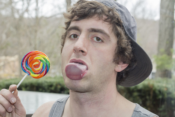 Domme Lollipop - Foto, afbeelding