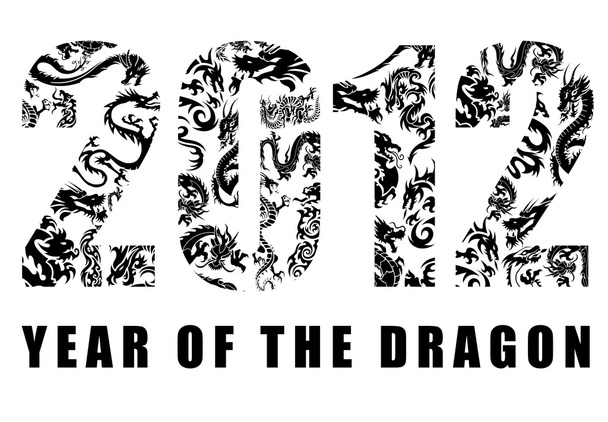 2012 Modello cinese dell'anno del drago
 - Foto, immagini