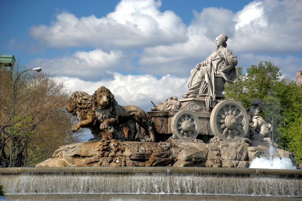 Madrid. fontein van cibeles - Foto, afbeelding