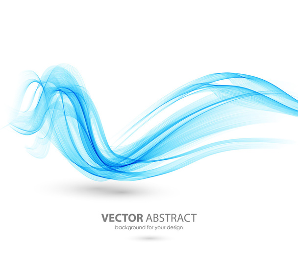 Abstract template background with wave - Vektör, Görsel