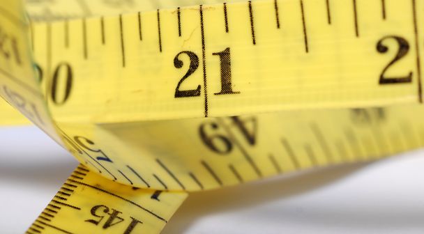 Rolled measuring lint - Фото, изображение