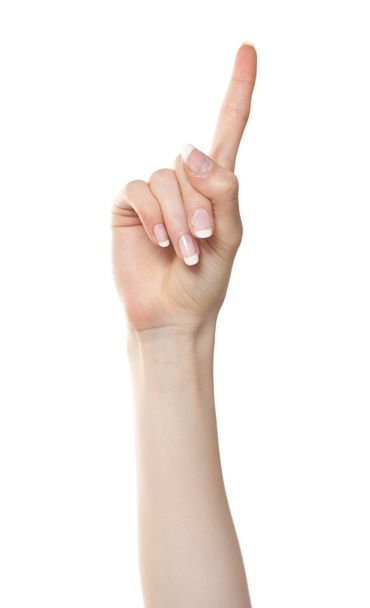 Mujer mano número uno
 - Foto, Imagen
