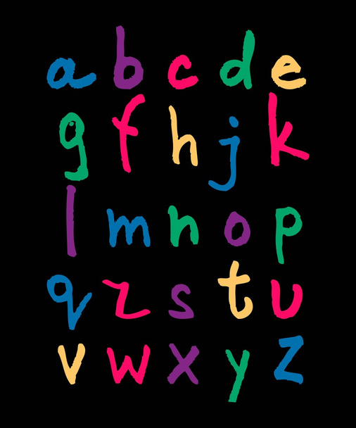 alphabet - Wektor, obraz