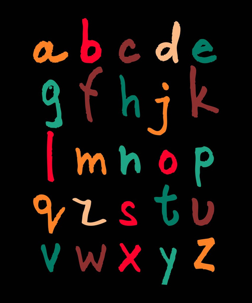 alphabet - Vector, afbeelding