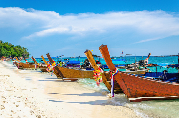 Traditional Thai longtail boats - Photo, Image