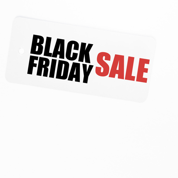 Black Friday sale tag - Foto, imagen