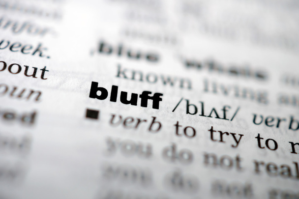 Bluff - Foto, afbeelding