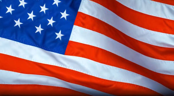 Fondo de onda de bandera estadounidense, Fondo del día de la independencia estadounidense, Celebración del día de la independencia estadounidense, el 4 de julio, el 4 de julio, y otros conceptos patrióticos de vacaciones para la creación multimedia - Foto, Imagen