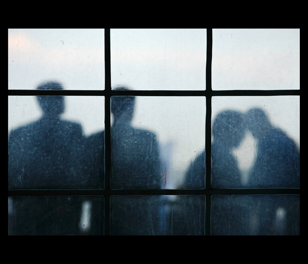 Four silhouettes - Fotoğraf, Görsel