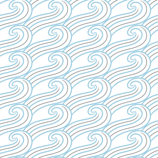 Ornamental pattern wave - Vektor, kép