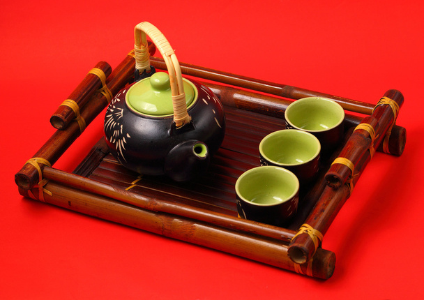 Asian tea set - Photo, Image