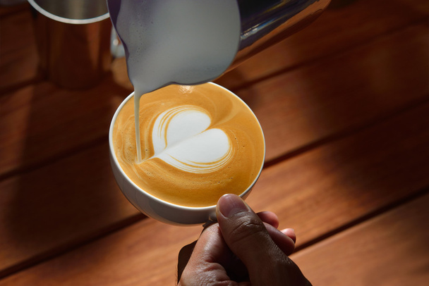 Latte Art - Foto, Bild
