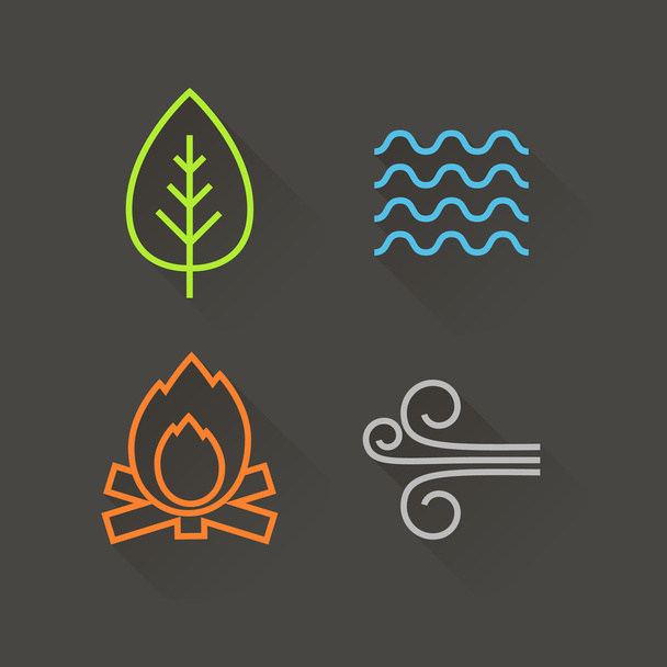 Element icons - Vector, Image