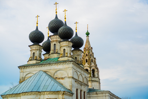 Voskresenskaya Church.Kostroma region. Russia. - Zdjęcie, obraz