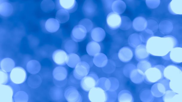 abstract blue blurred bokeh background  - 写真・画像