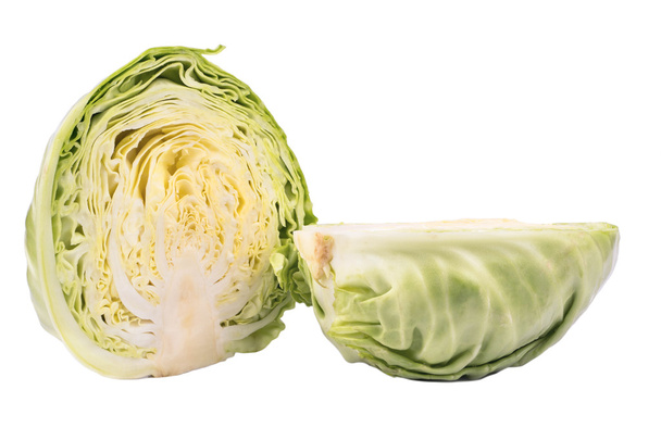 Two halves of cabbage - Valokuva, kuva
