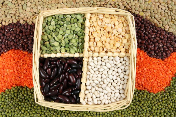 Peas, beans, lentils - Фото, зображення