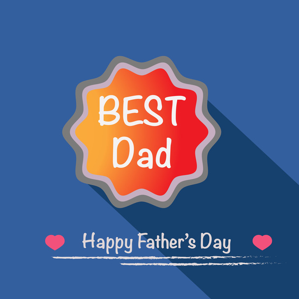 best dad vector icon - Vector, Imagen