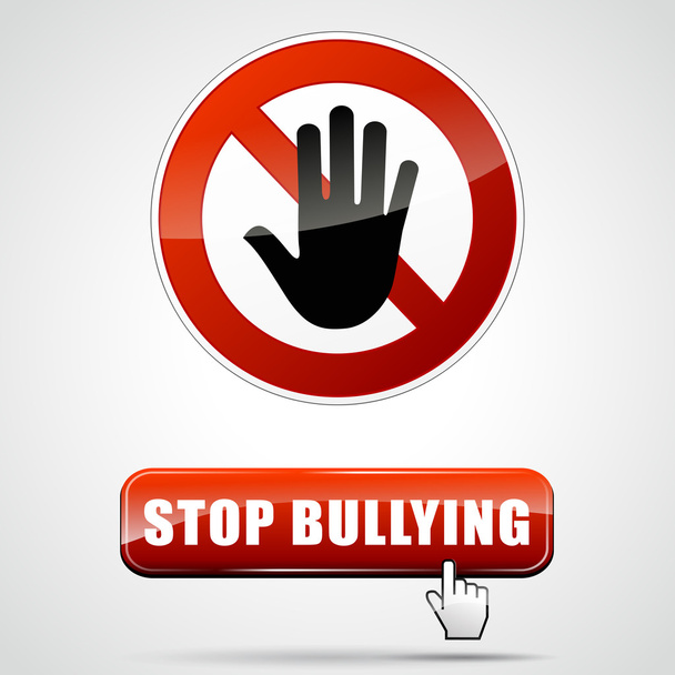 stop bullying - Vector, Image