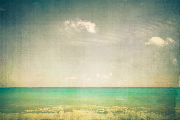 Ocean w stylu retro - Zdjęcie, obraz