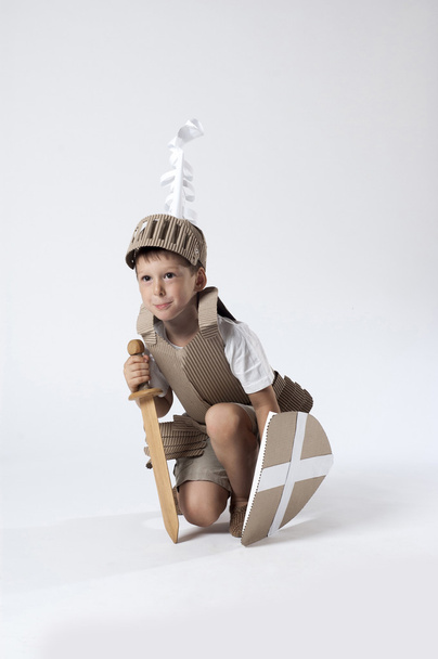 medieval knight child - Photo, Image