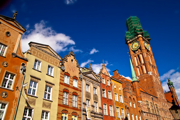 Старе місто в Гданськ Польща - Фото, зображення