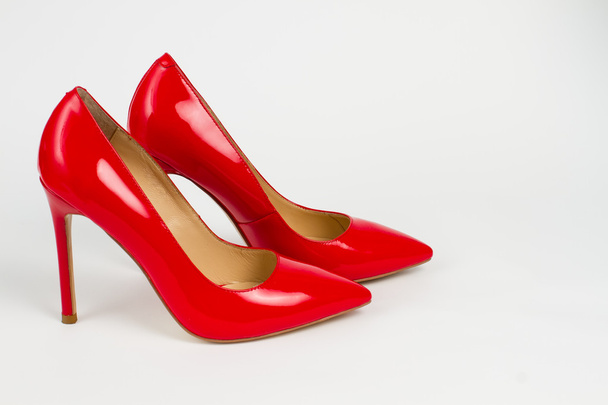 Chaussures à talons hauts rouges
. - Photo, image