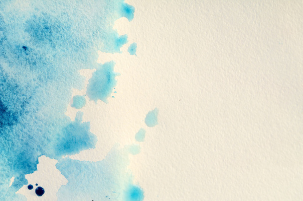 Watercolor texture on paper - Foto, imagen