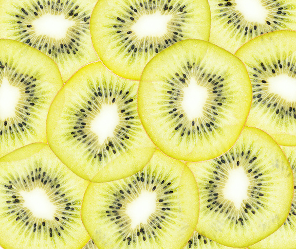 sliced Kiwi pattern - Photo, Image
