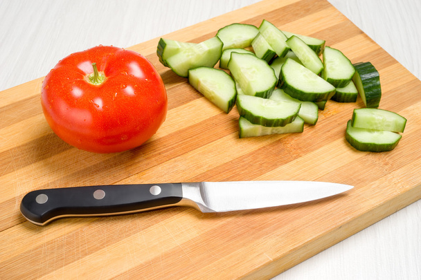 Board for cutting vegetables - Foto, Bild