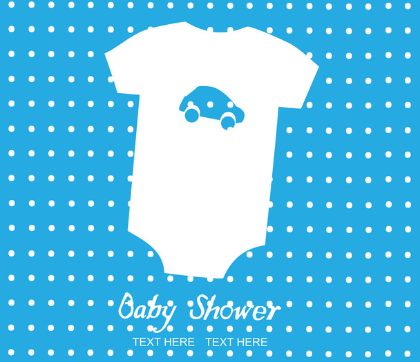 kleren van de baby - Vector, afbeelding