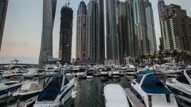 Tijd lapse wolkenkrabber in Dubai - Video