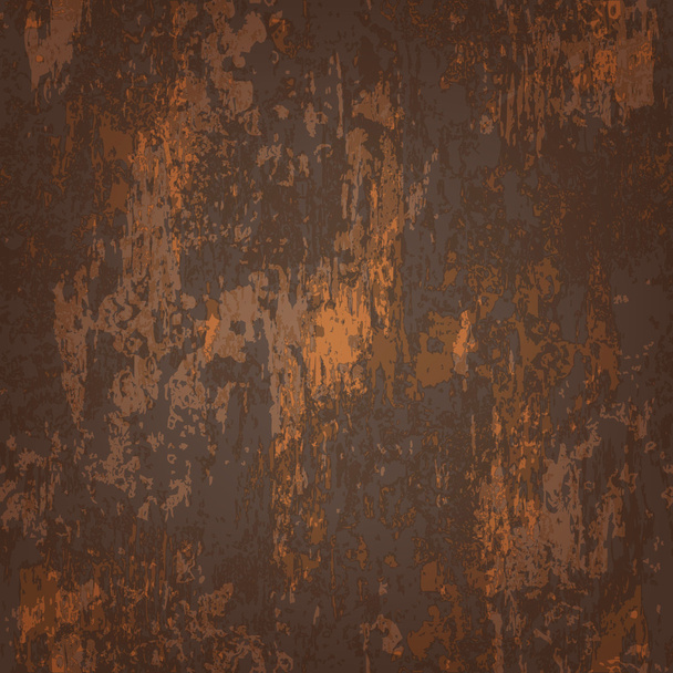 abstract seamless texture of rusted metal - Vector, Image