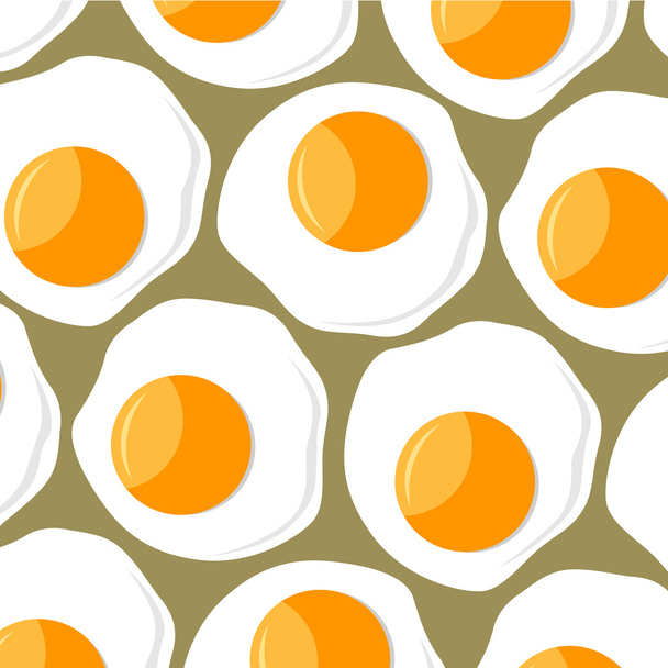 Scrambled eggs background - Vector, Image