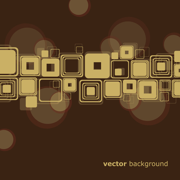 Retro Abstract Background Vector - Vektör, Görsel