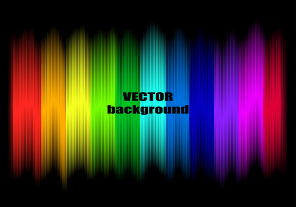 Abstract rainbow colours - Vektör, Görsel