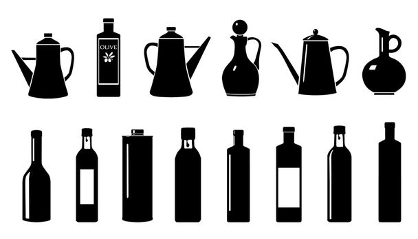 Bottiglia di oliva
 - Vettoriali, immagini