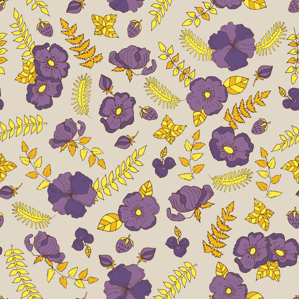 right flower pattern - Vector, Image