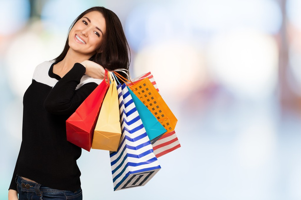 Shopping, Women, Bag. - Fotó, kép