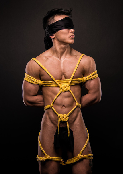Model in bondage - Foto, Imagen