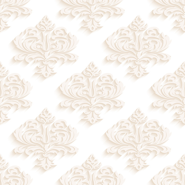 Seamless wallpapers in the style of Baroque . Can be used for backgrounds and page fill web design. Vector illustration - Vector, Image