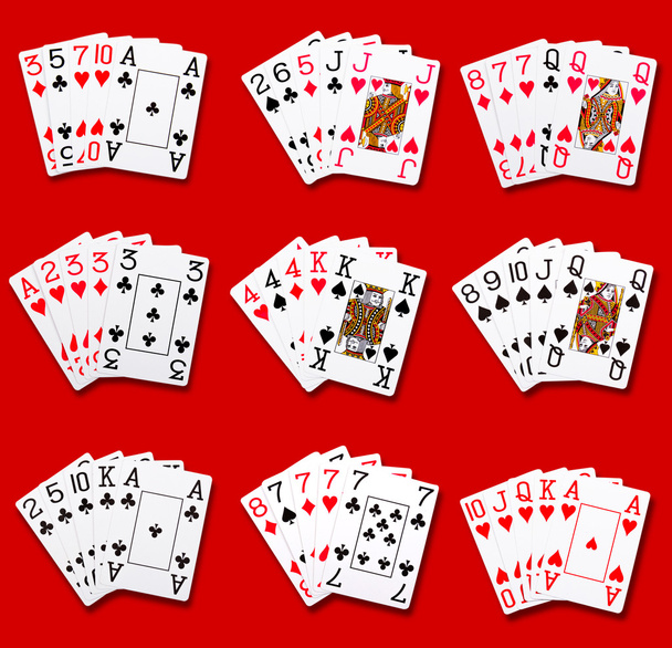 Poker rankings - Foto, afbeelding