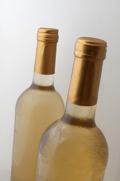 weiße Weinflaschen - Foto, Bild