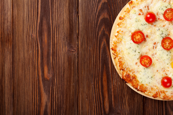 pizza italiana con queso
 - Foto, Imagen