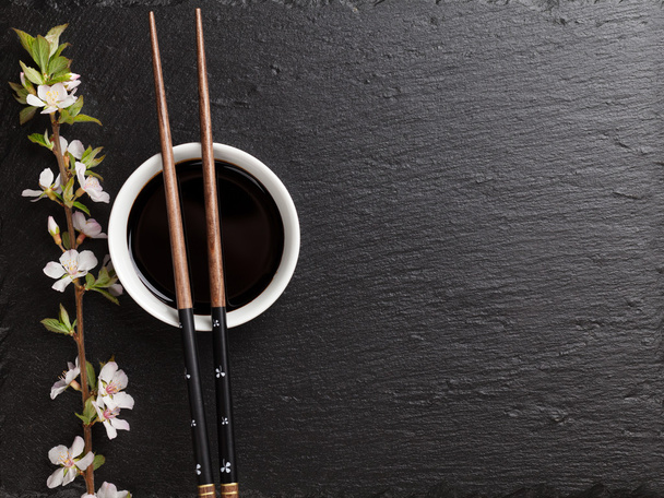 Japanese sushi chopsticks - Valokuva, kuva