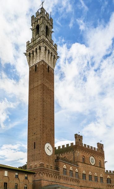 Torre del Mangia, Siena, Italy - Photo, Image