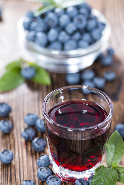 Blueberry Liqueur shot - Foto, afbeelding